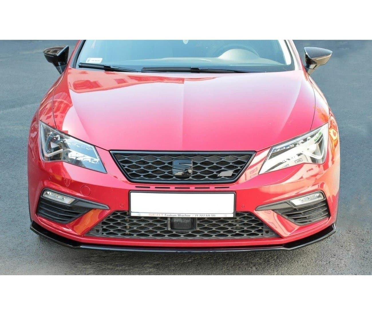 SEAT LEON FR FACELIFT - MAXTON DESIGN FRONTLIPPE SPOILER V.2 – Bild 2