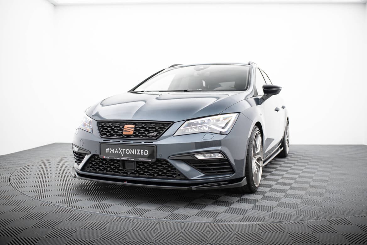 SEAT LEON CUPRA FACELIFT - MAXTON DESIGN FRONTLIPPE SPOILER V.5 (DTC) – Bild 2