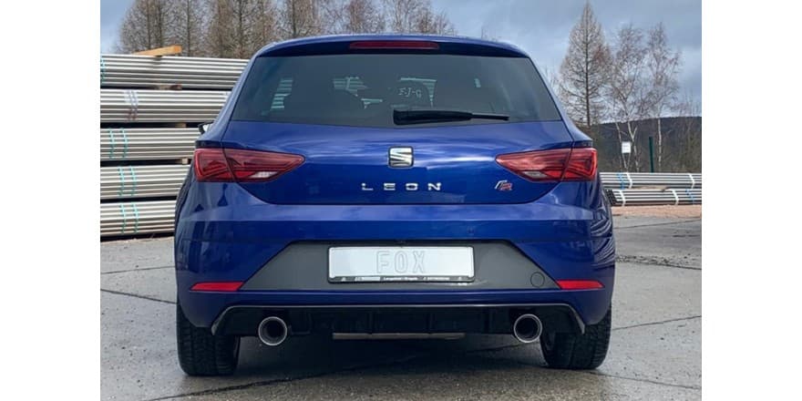 SEAT LEON - FOX DUPLEX SPORTAUSPUFF – Bild 5