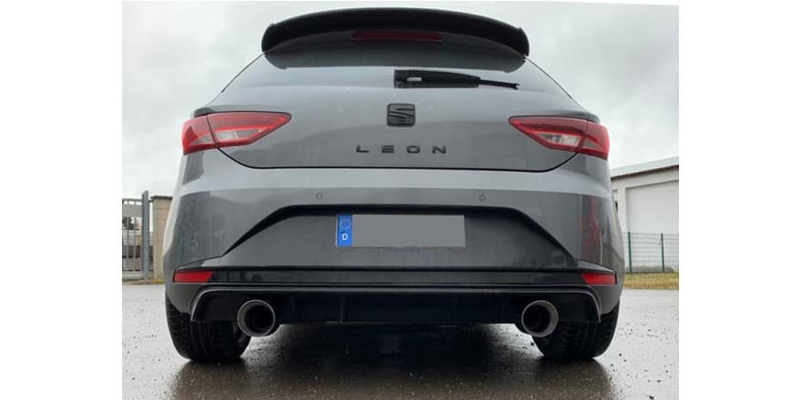 SEAT LEON - FOX DUPLEX SPORTAUSPUFF – Bild 4