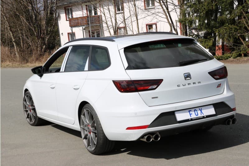 SEAT LEON ST CUPRA 300 4X4 - FOX DUPLEX SPORTAUSPUFF – Bild 4