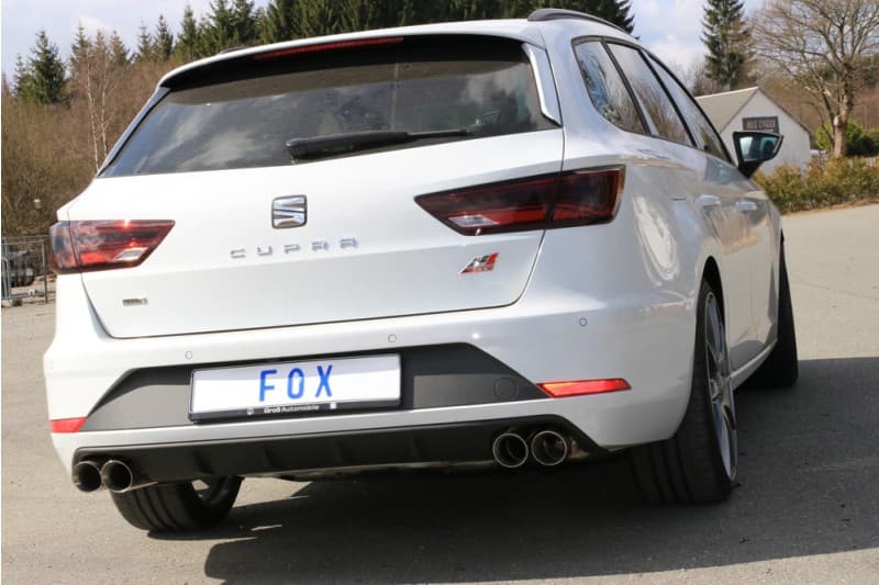 SEAT LEON ST CUPRA 300 4X4 - FOX DUPLEX SPORTAUSPUFF – Bild 5