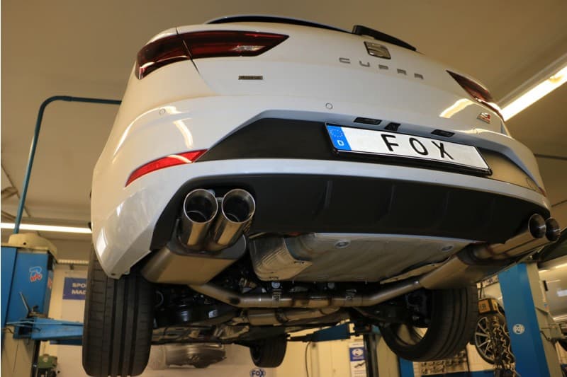 SEAT LEON ST CUPRA 300 4X4 - FOX DUPLEX SPORTAUSPUFF – Bild 3