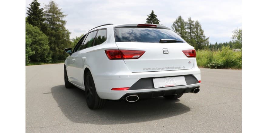 SEAT LEON ST - FOX DUPLEX SPORTAUSPUFF – Bild 2