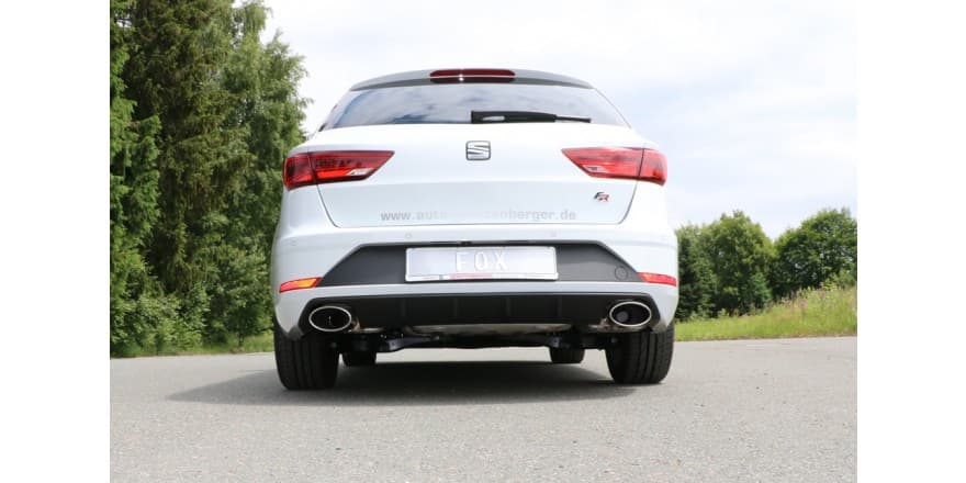 SEAT LEON ST - FOX DUPLEX SPORTAUSPUFF – Bild 3