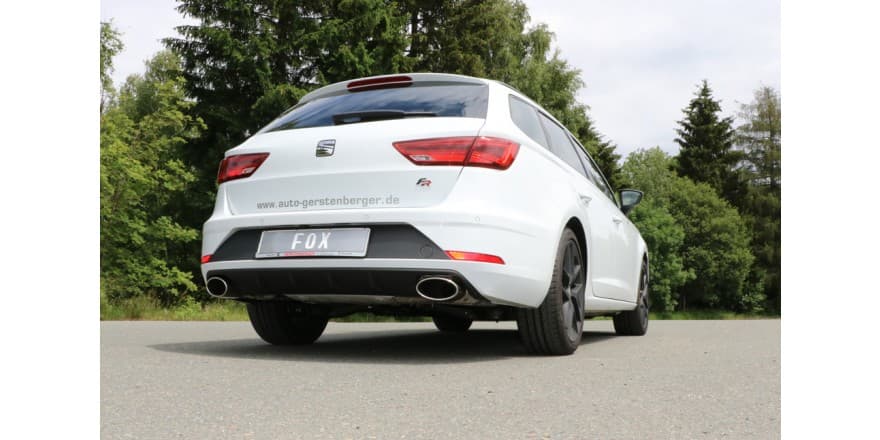 SEAT LEON ST - FOX DUPLEX SPORTAUSPUFF – Bild 4