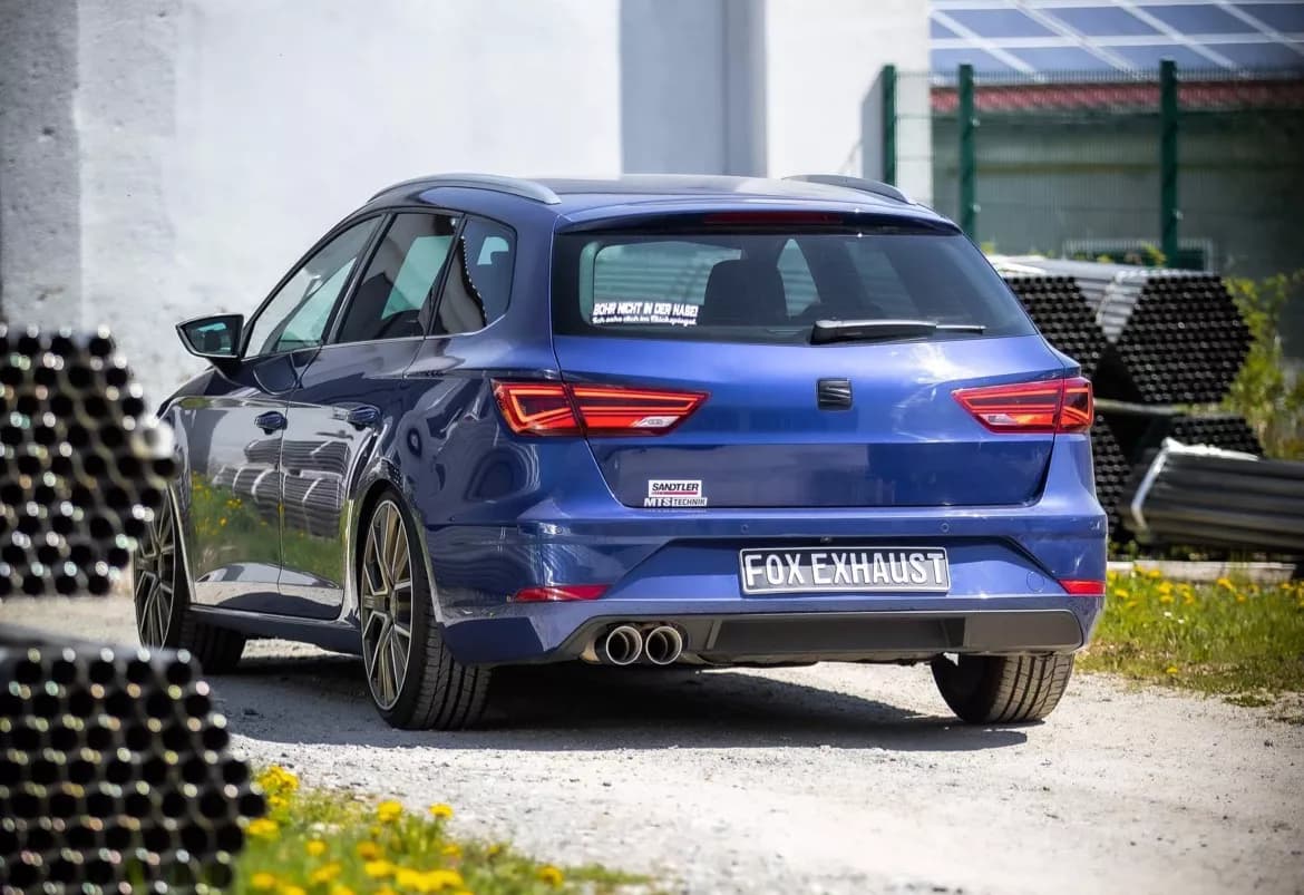 SEAT LEON ST - FOX SPORTAUSPUFF – Bild 3