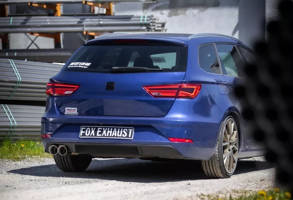 SEAT LEON ST - FOX SPORTAUSPUFF – Bild 5