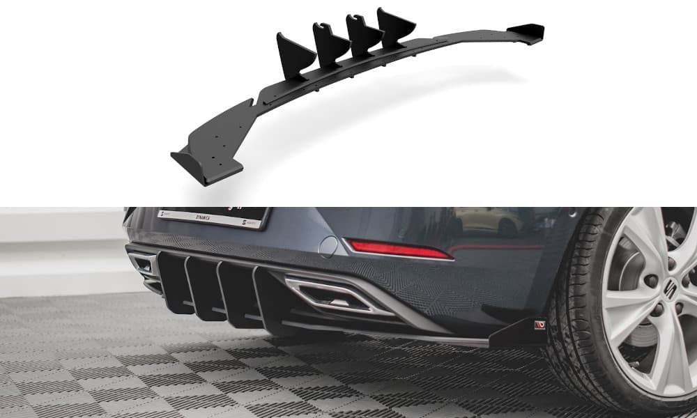 SEAT LEON FR - MAXTON DESIGN HECK DIFFUSOR ANSATZ & FLAPS
