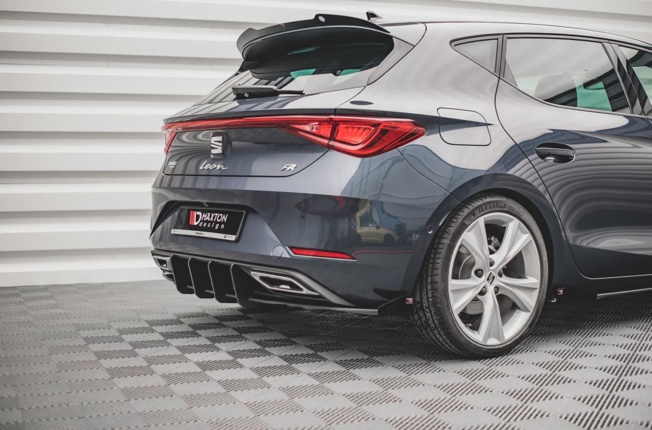 SEAT LEON FR - MAXTON DESIGN HECK DIFFUSOR ANSATZ & FLAPS – Bild 3