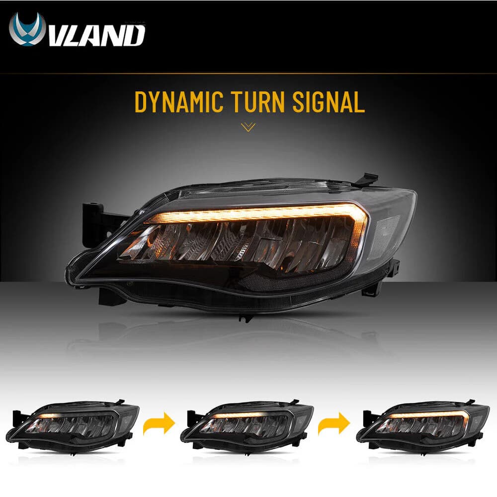 SUBARU IMPREZA - FULL LED LIGHTBAR SCHEINWERFER (DYNAMIC) – Bild 3