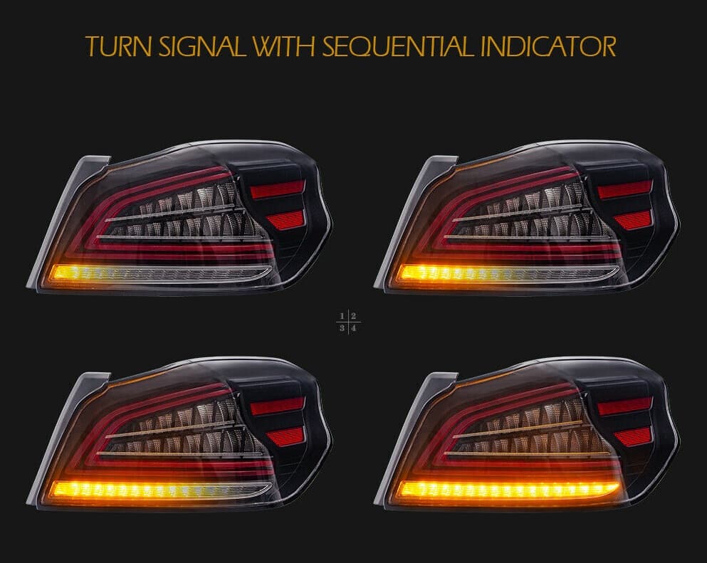 SUBARU IMPREZA - LED LIGHTBAR RÜCKLEUCHTEN (DYNAMIC) – Bild 3