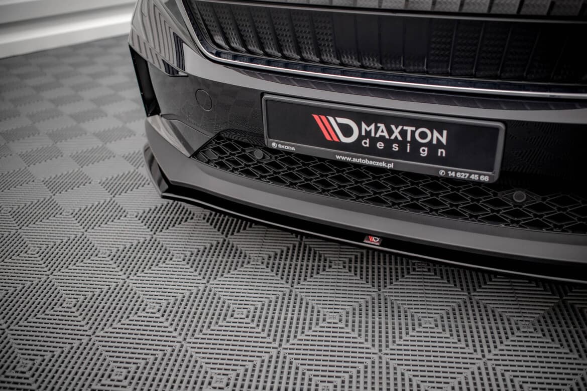SKODA ENYAQ - MAXTON DESIGN FRONTSPOILER LIPPE V.1 – Bild 2