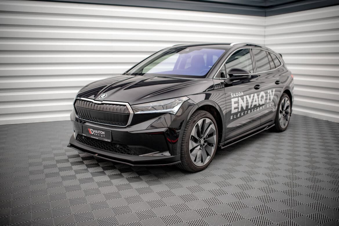 SKODA ENYAQ - MAXTON DESIGN FRONTSPOILER LIPPE V.1 – Bild 3
