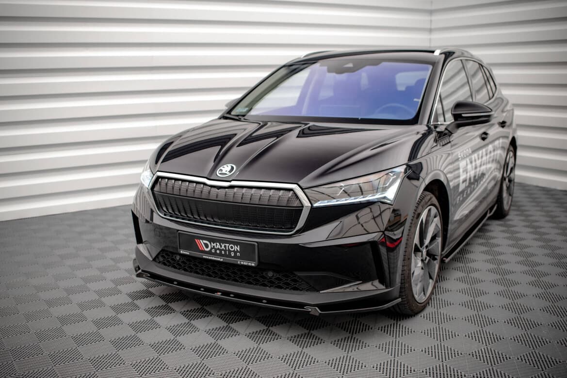 SKODA ENYAQ - MAXTON DESIGN FRONTSPOILER LIPPE V.2 (DTC) – Bild 2