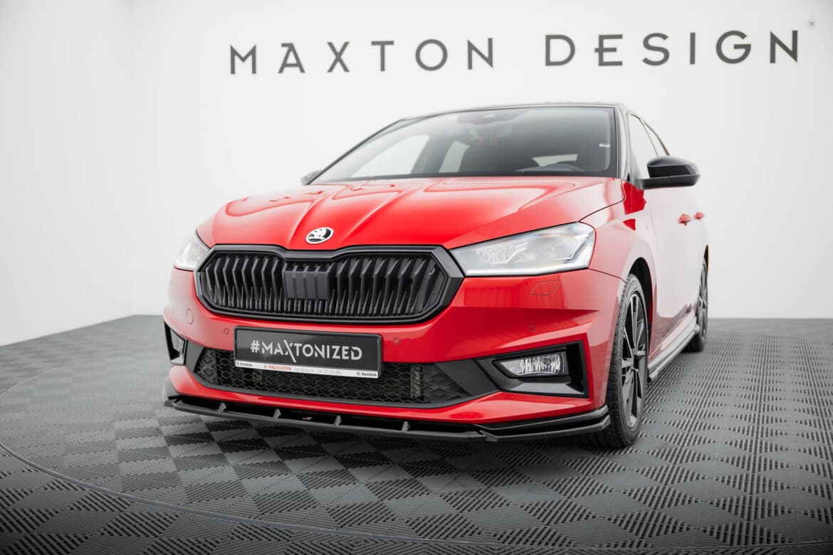 SKODA FABIA MONTE CARLO - MAXTON DESIGN FRONTSPOILER LIPPE V.1 – Bild 2