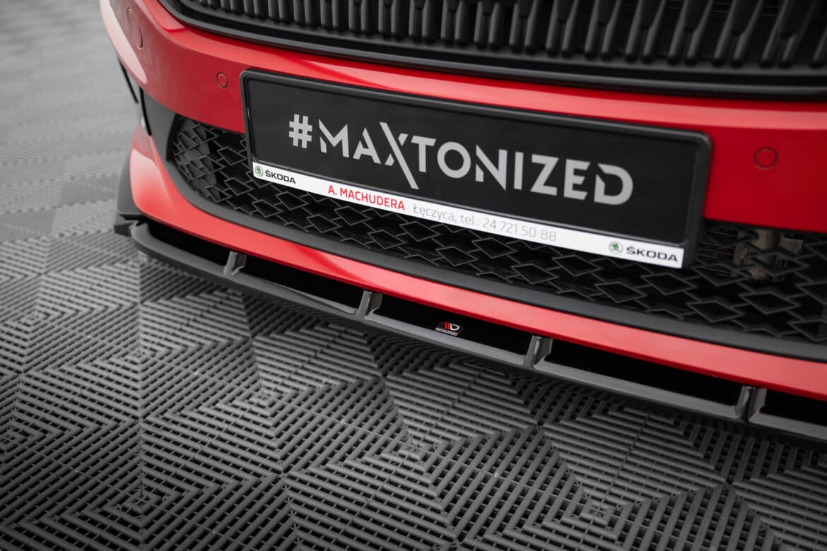 SKODA FABIA MONTE CARLO - MAXTON DESIGN FRONTSPOILER LIPPE V.1 – Bild 3