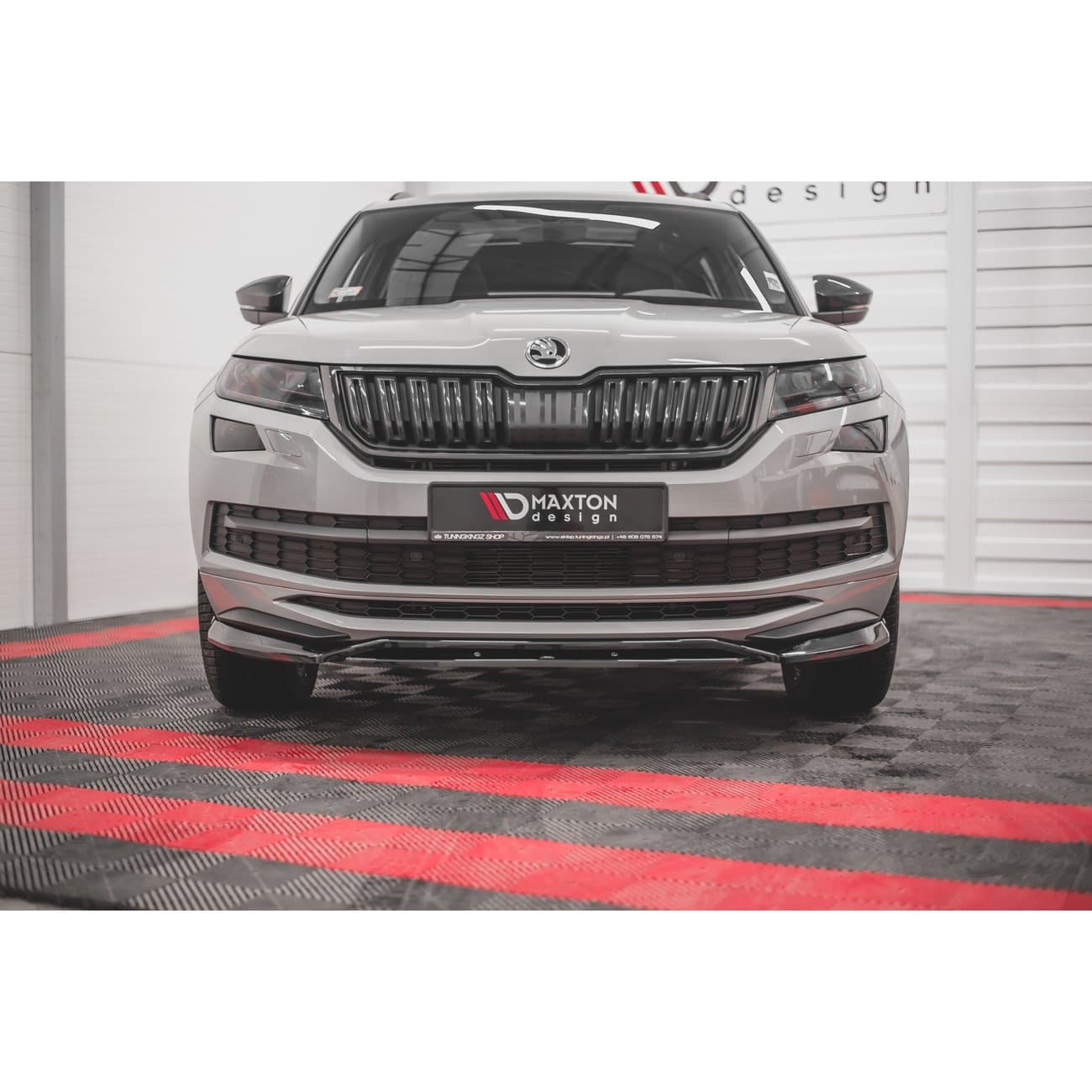 SKODA KODIAQ RS - MAXTON DESIGN FRONTSPOILER | CUP SPOILER LIPPE (DTC) – Bild 4