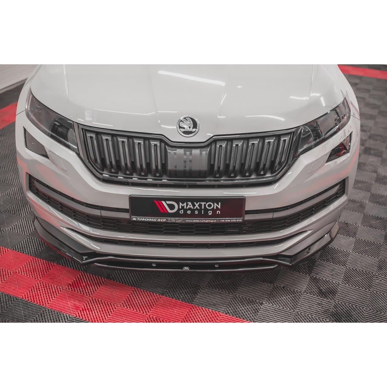 SKODA KODIAQ RS - MAXTON DESIGN FRONTSPOILER | CUP SPOILER LIPPE (DTC) – Bild 5