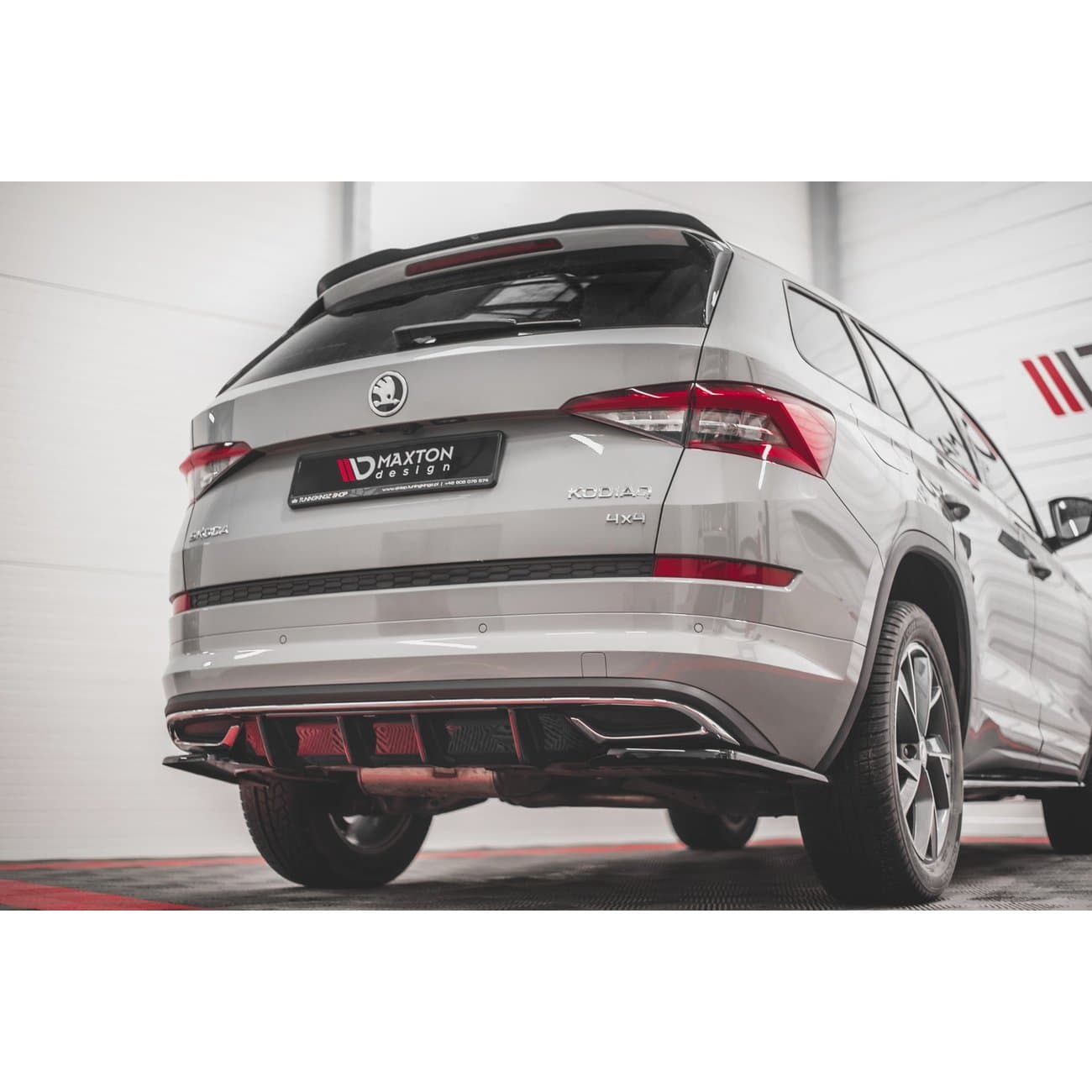SKODA KODIAQ - MAXTON DESIGN HECK DIFFUSOR ANSATZ – Bild 2