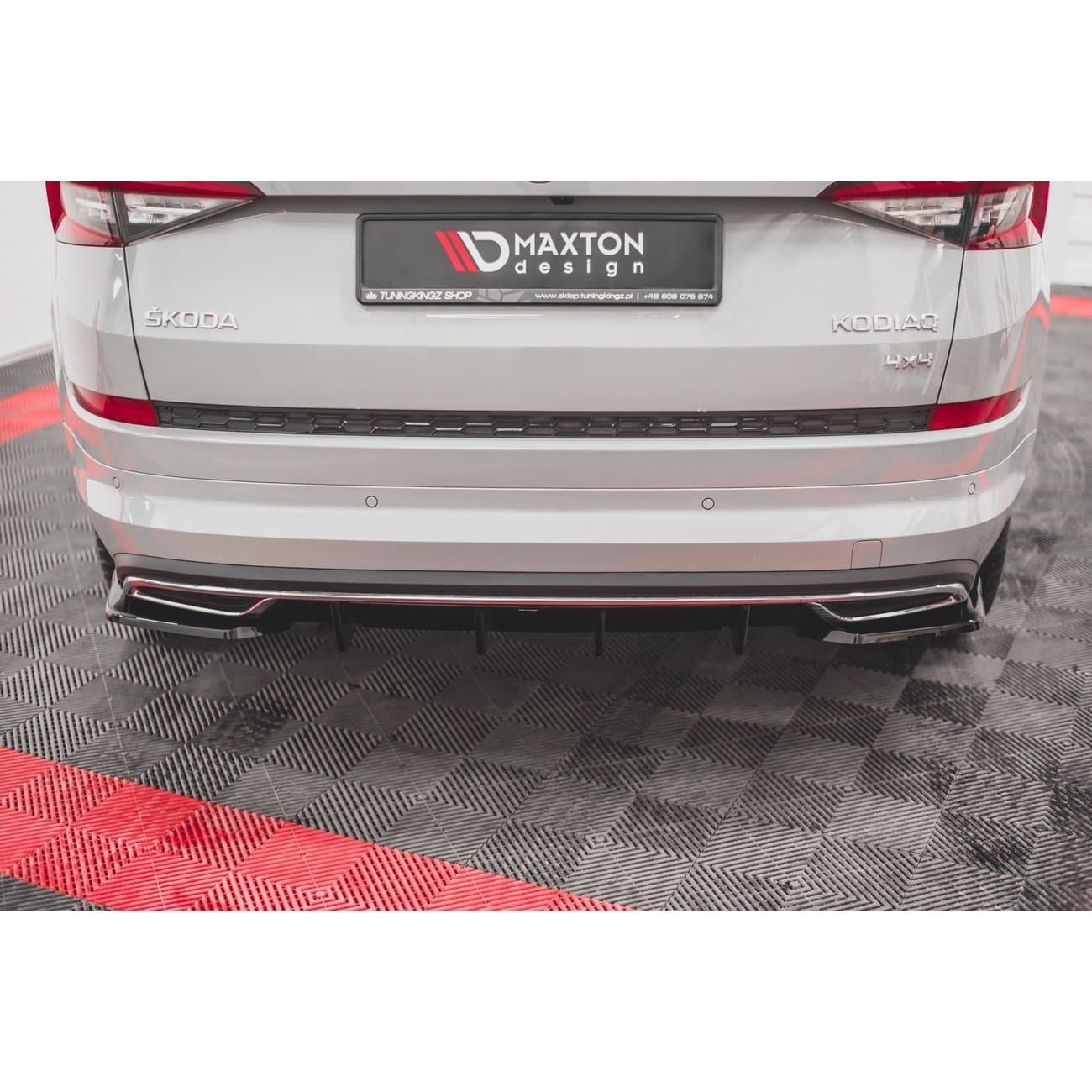SKODA KODIAQ - MAXTON DESIGN HECK DIFFUSOR ANSATZ – Bild 4