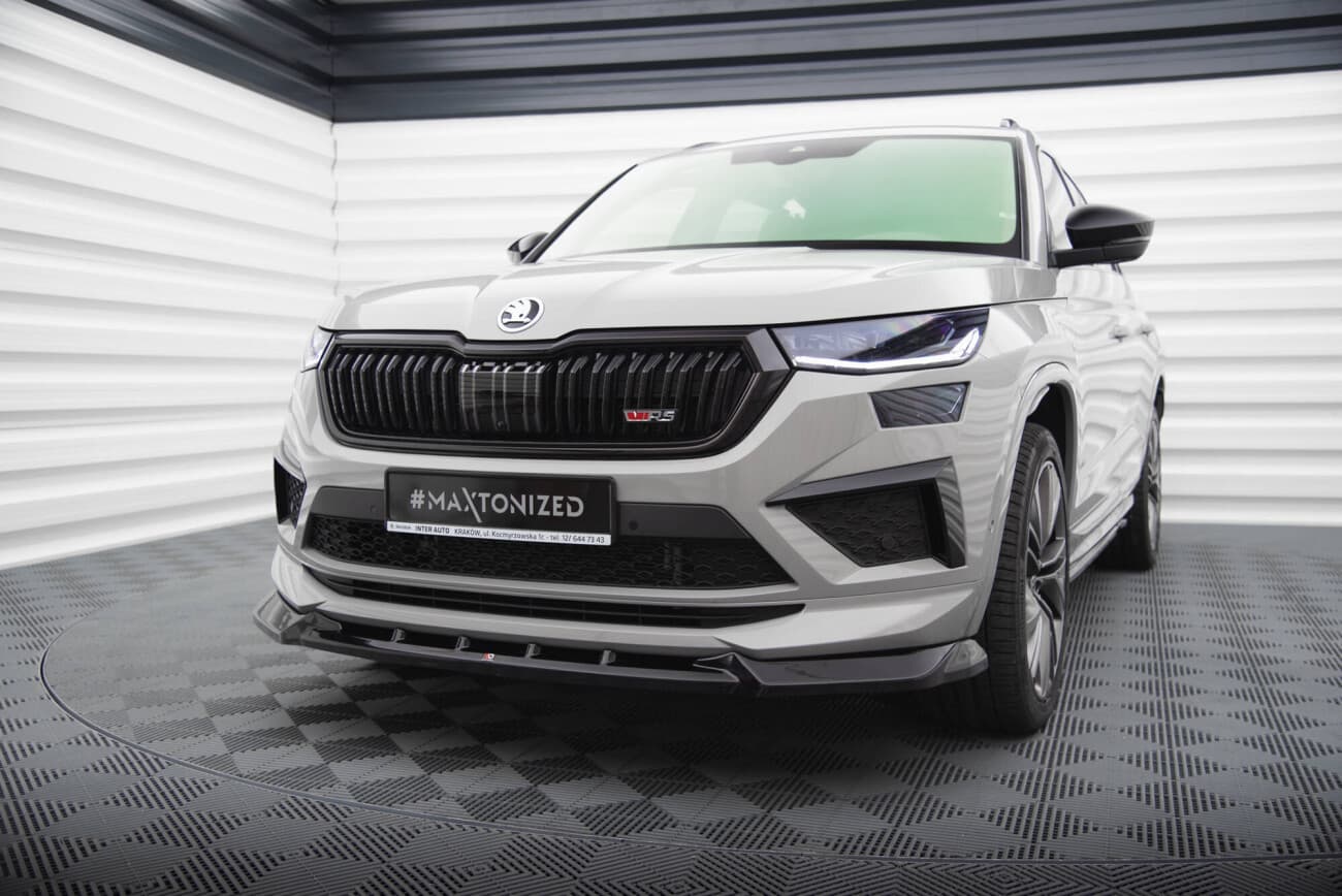 SKODA KODIAQ RS - MAXTON DESIGN FRONTSPOILER | CUPSPOILERLIPPE V.1 (DTC) – Bild 2