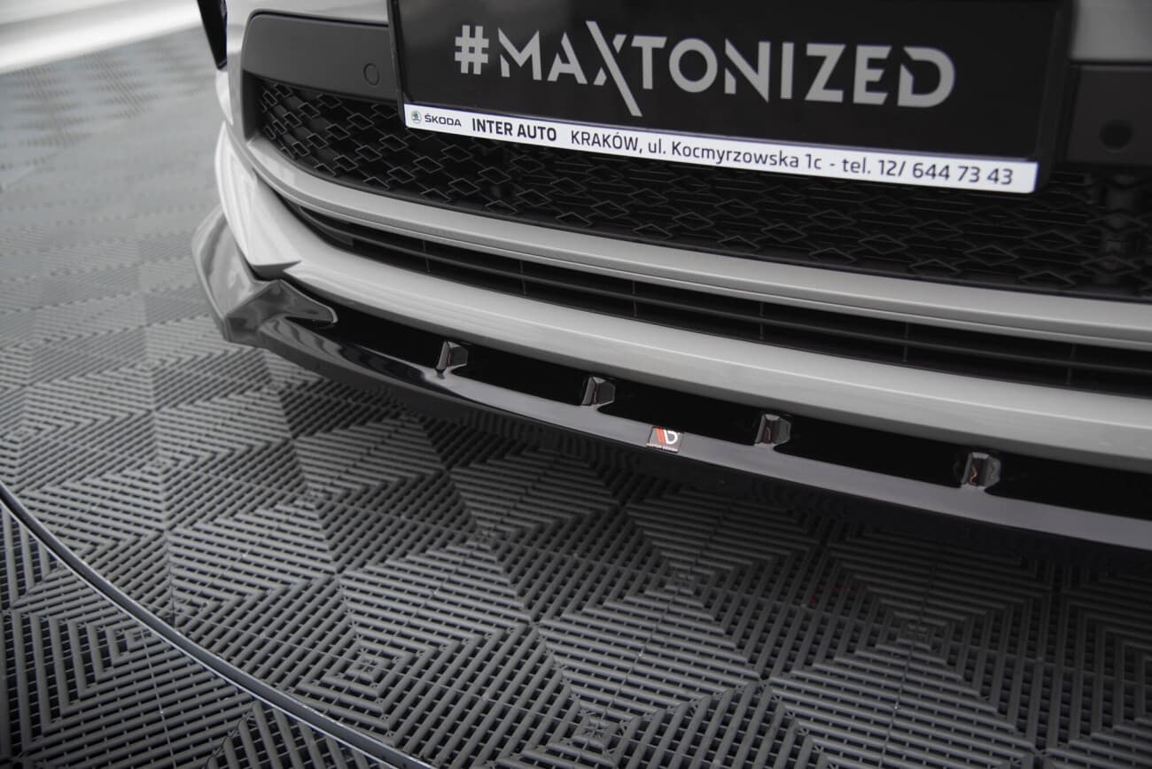 SKODA KODIAQ RS - MAXTON DESIGN FRONTSPOILER | CUPSPOILERLIPPE V.1 (DTC) – Bild 3