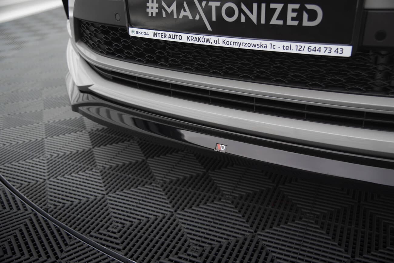 SKODA KODIAQ RS - MAXTON DESIGN FRONTSPOILER | CUPSPOILERLIPPE V.2 – Bild 2