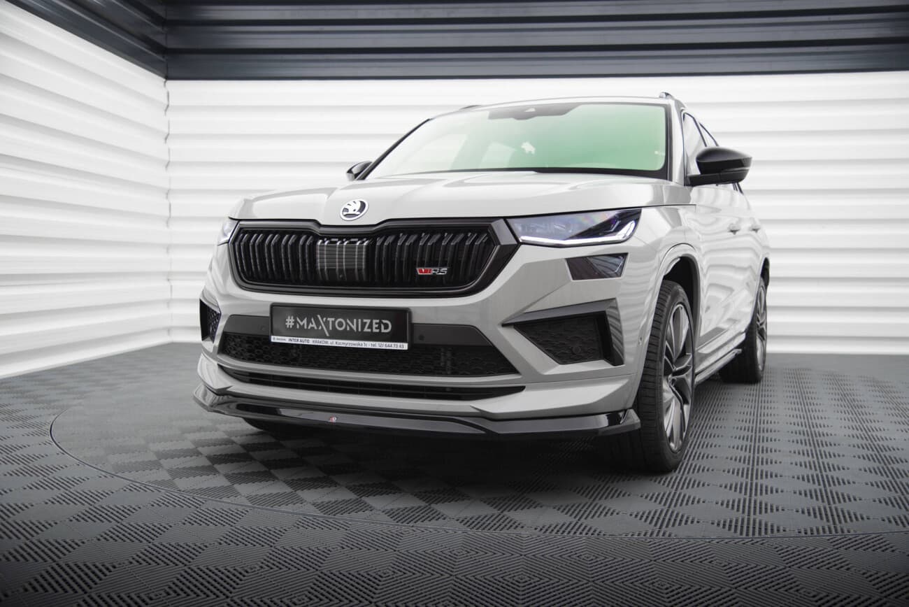 SKODA KODIAQ RS - MAXTON DESIGN FRONTSPOILER | CUPSPOILERLIPPE V.2 – Bild 3
