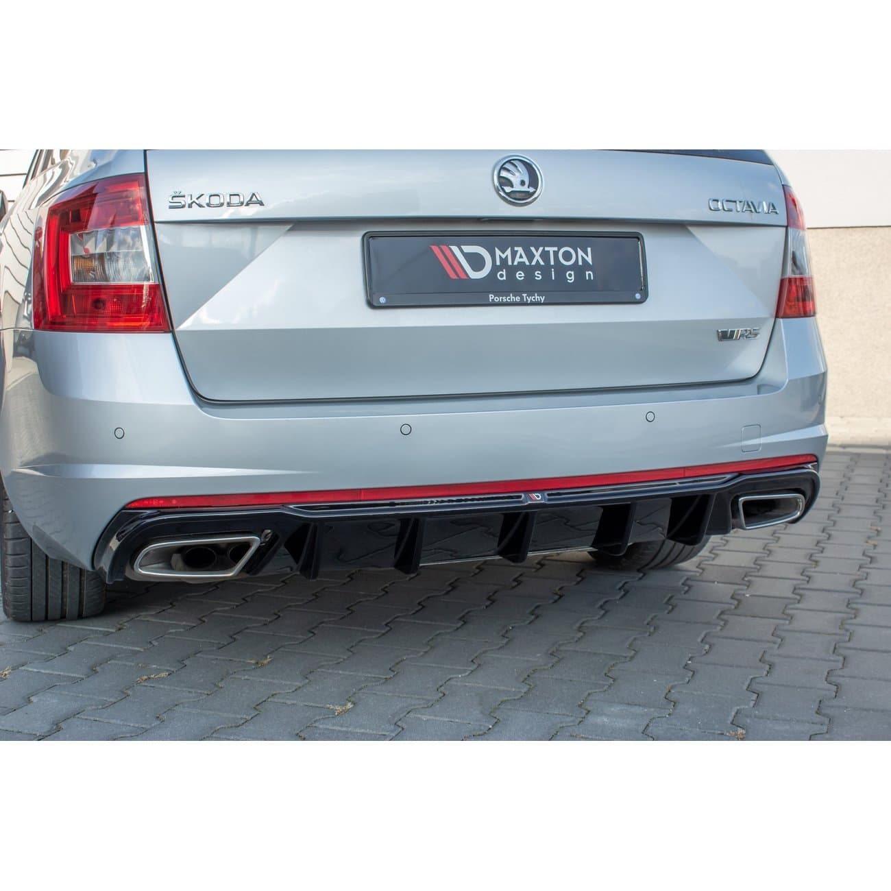 SKODA OCTAVIA RS - MAXTON DESIGN HECK DIFFUSOR ANSATZ – Bild 2