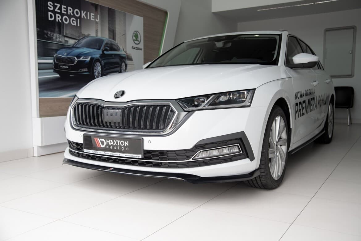 SKODA OCTAVIA - MAXTON DESIGN FRONT CUP SPOILERLIPPE FRONTANSATZ V.1 – Bild 2