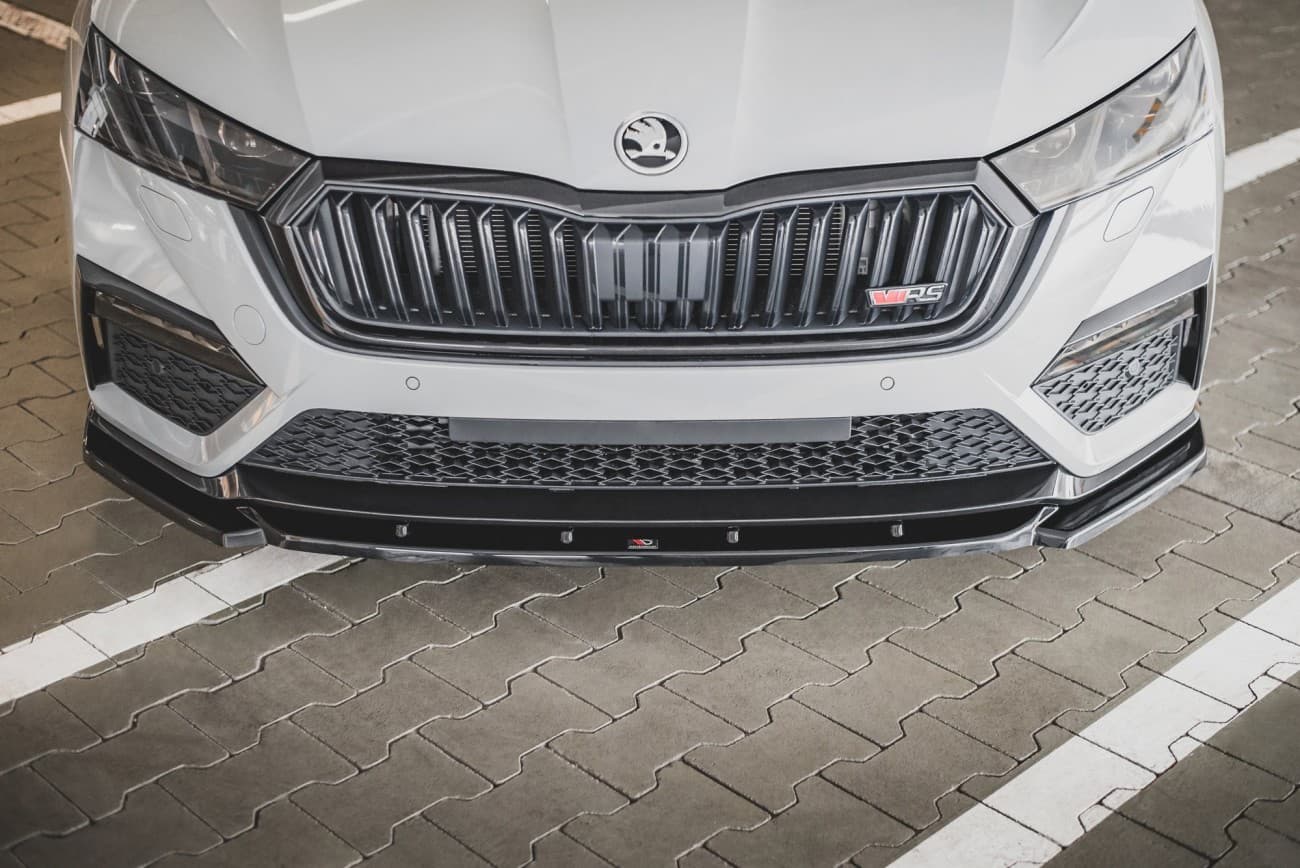 SKODA OCTAVIA RS - MAXTON DESIGN FRONT CUP SPOILERLIPPE FRONTANSATZ V.3 (DTC) – Bild 2