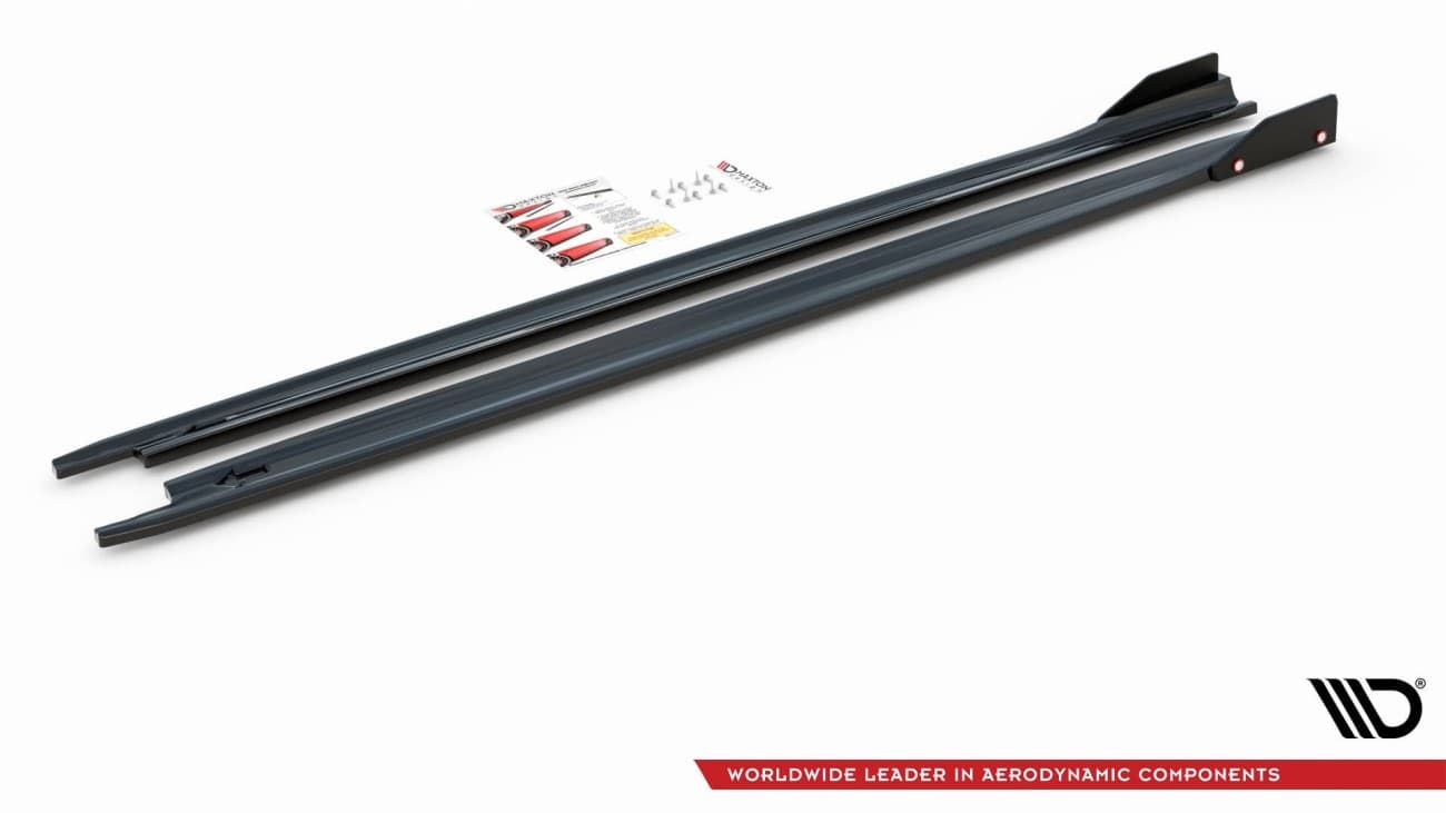 SKODA OCTAVIA RS - MAXTON DESIGN SEITENSCHWELLER CUP LEISTEN + FLAPS – Bild 4