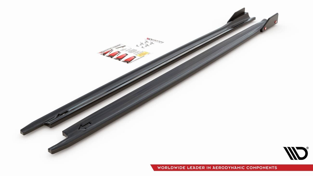 SKODA OCTAVIA RS - MAXTON DESIGN SEITENSCHWELLER CUP LEISTEN + FLAPS – Bild 5