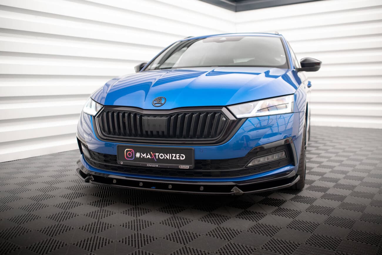 SKODA OCTAVIA SPORTLINE - MAXTON DESIGN FRONT CUP SPOILERLIPPE V.1 (DTC) – Bild 3