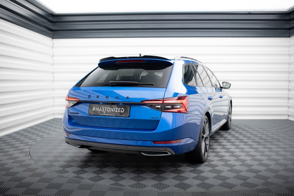 SKODA SUPERB - MAXTON DESIGN DACHSPOILER LIPPE ABRISSKANTE – Bild 5