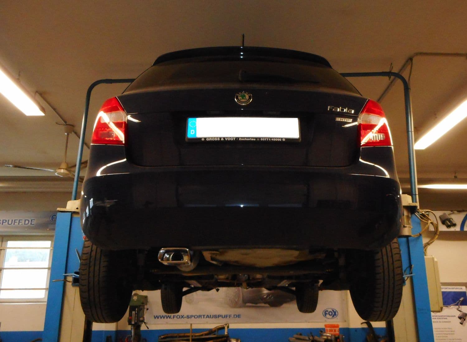 SKODA FABIA - FOX SPORTAUSPUFF – Fox