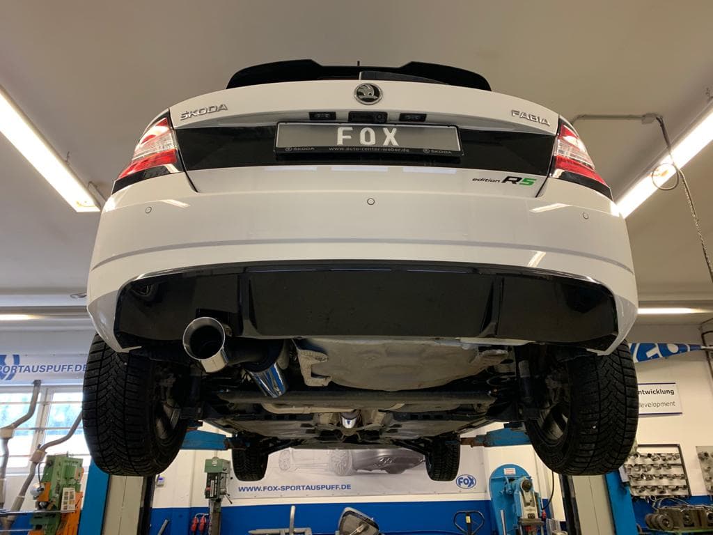 SKODA FABIA EDITION R5 - FOX SPORTAUSPUFF – Bild 4