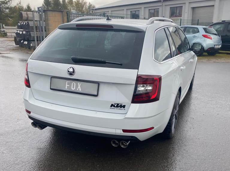 SKODA OCTAVIA - FOX DUPLEX SPORTAUSPUFF – Bild 3