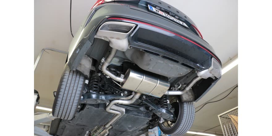 SKODA OCTAVIA RS iV - FOX DUPLEX SPORTAUSPUFF – Bild 3