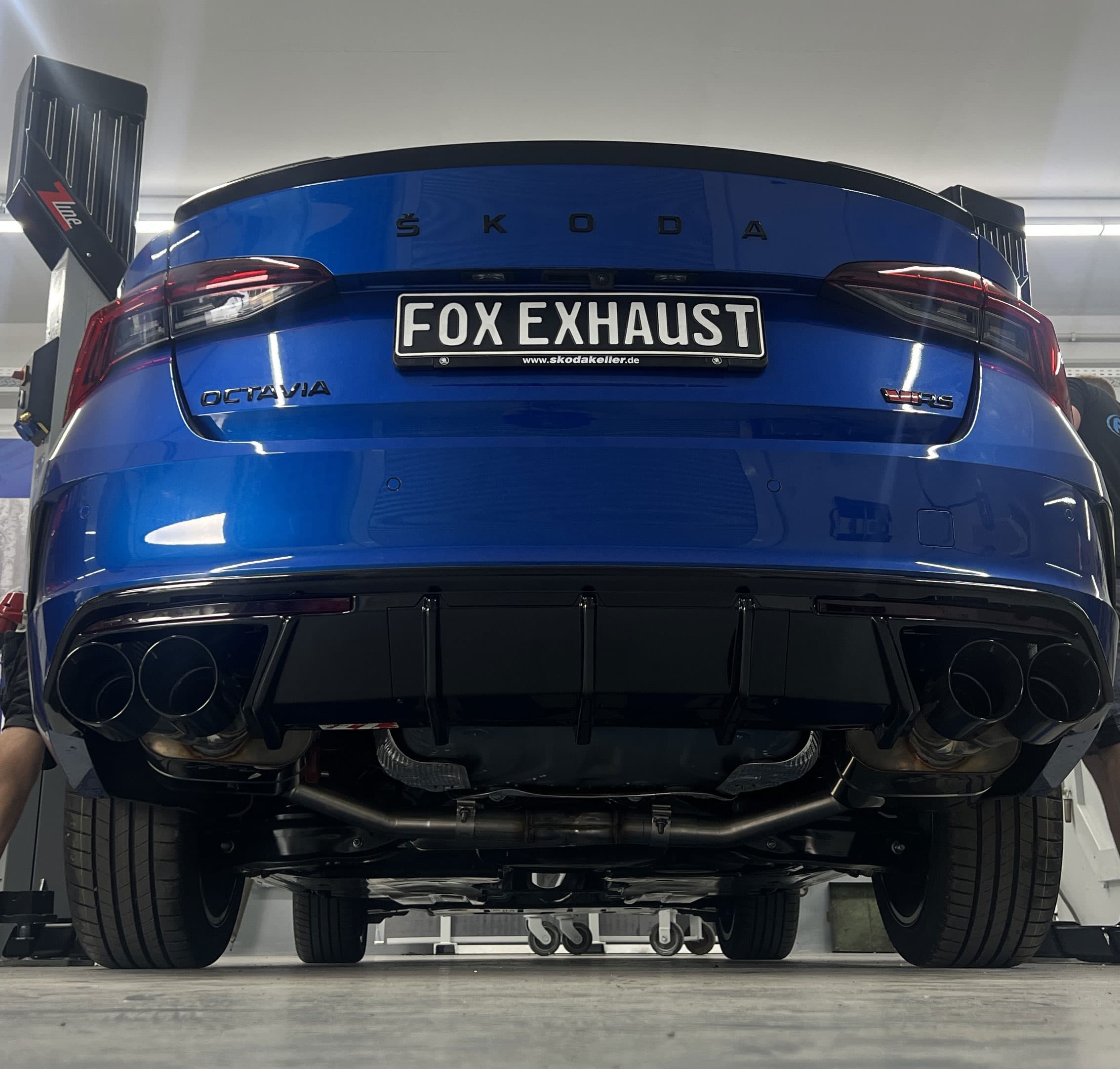 SKODA OCTAVIA RS - FOX DUPLEX SPORTAUSPUFF – Bild 2