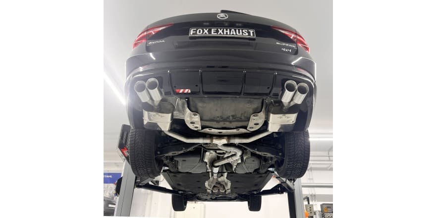 SKODA SUPERB - FOX DUPLEX SPORTAUSPUFF – Bild 4
