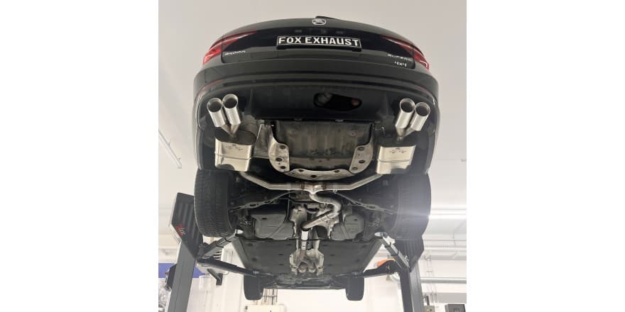 SKODA SUPERB - FOX DUPLEX SPORTAUSPUFF – Bild 5