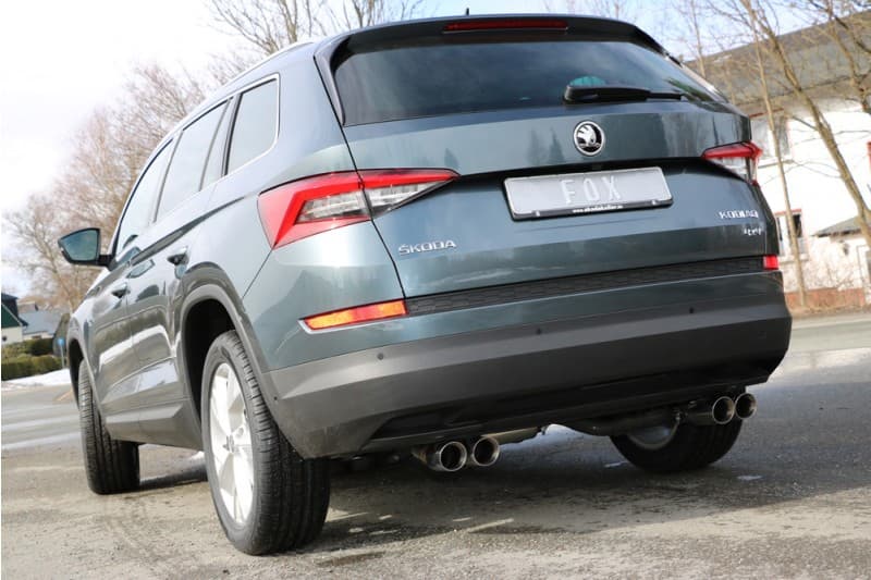 SKODA KODIAQ - FOX DUPLEX SPORTAUSPUFF – Bild 3