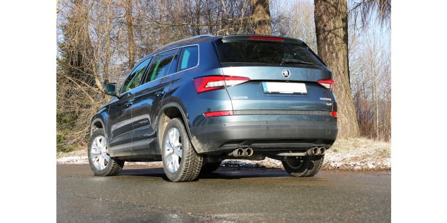 SKODA KODIAQ - FOX DUPLEX SPORTAUSPUFF – Fox