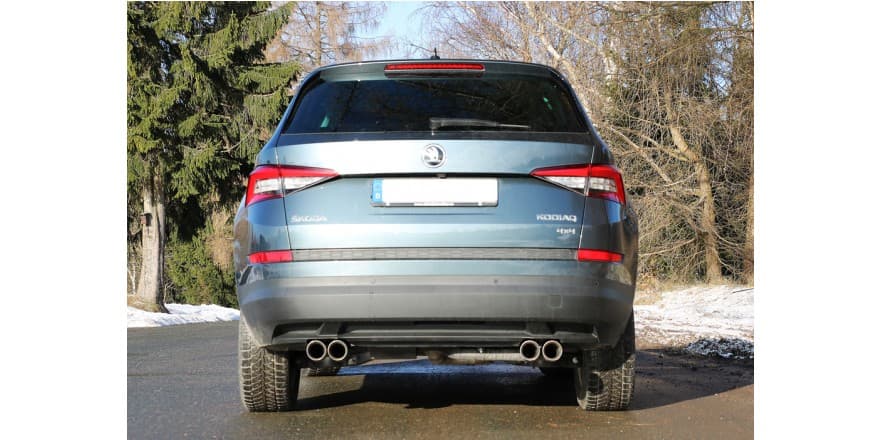 SKODA KODIAQ - FOX DUPLEX SPORTAUSPUFF – Bild 2