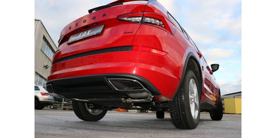 SKODA KODIAQ - FOX DUPLEX SPORTAUSPUFF – Bild 5