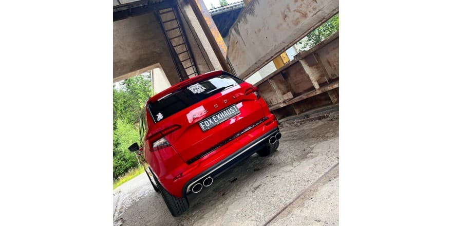 SKODA KAROQ 4X4 - FOX DUPLEX SPORTAUSPUFF