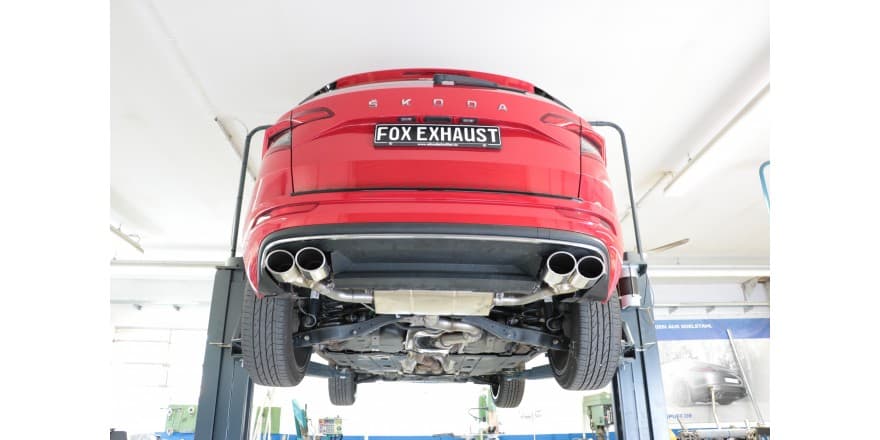 SKODA KAROQ 4X4 - FOX DUPLEX SPORTAUSPUFF – Bild 3