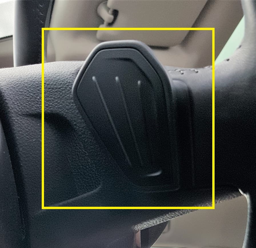 SKODA SCHALTWIPPEN VERLÄNGERUNGEN BLAU V.2 – Bild 3